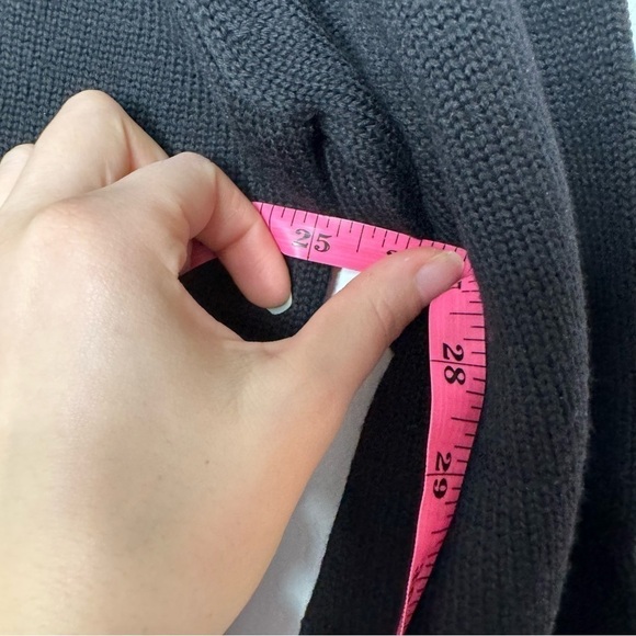 Bobby Jones collection black logo front golf merino wool sweater large - Picture 8 of 8